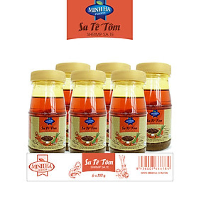 Lốc 6 Hũ Sa Tế Tôm 110g/hũ