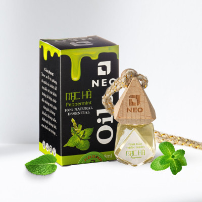 Tinh dầu treo Bạc hà 8ml | tinh dầu treo xe, tinh dầu treo phòng, tinh dầu NEO