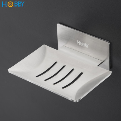 Khay đựng xà phòng dán tường inox 304 có keo dán Hobby Home Decor SB5