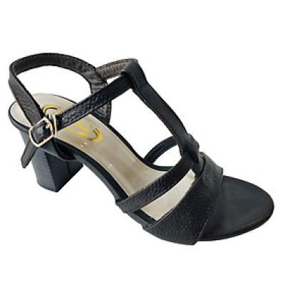 Giày Sandal Cao Gót BIGGBEN Da Bò Thật Cao 7 Phân SDCG89