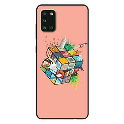 Ốp lưng dành cho Samsung A31 mẫu Rubik Cube