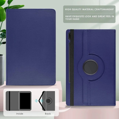 Case bao da chống sốc xoay 360 độ cho Samsung Galaxy Tab S9 / S9 Plus / S9 Ultra hiệu HOTCASE (thiết kế siêu mỏng hỗ trợ Smartsleep, gập nhiều tư thế, tản nhiệt tốt) - hàng nhập khẩu