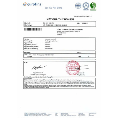 TỔ YẾN TINH CHẾ VỤN TRÒN - HỘP 50GR - BẢO SƠN TRUE NEST