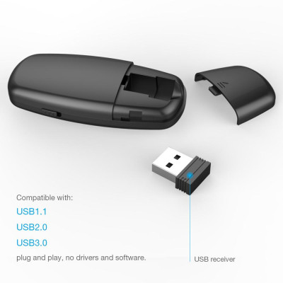 Bút laser  không dây DSIT011 2.4GHz hỗ trợ thuyết trình 