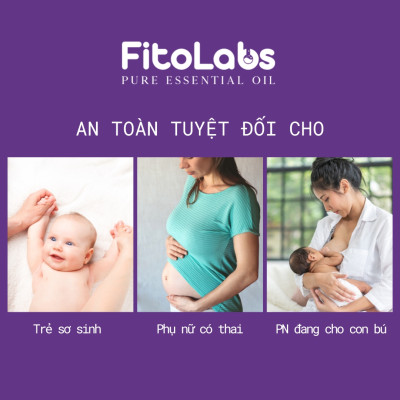 Tinh Dầu Oải hương Fitolabs Giúp Thư Giãn, Cải Thiện Giấc Ngủ, Ngủ Ngon Sâu Giấc