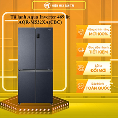 AQR-M532XA(CBC)  - Tủ lạnh Aqua Inverter 469 lít AQR-M532XA(CBC) - Hàng Chính Hãng - Chỉ Giao Hồ Chí Minh