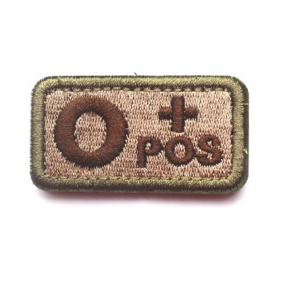 Patch_velcro miếng dán nhóm máu các loại_chiến thuật