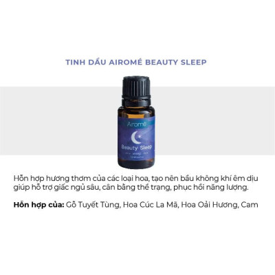 Tinh dầu Airomé Yankee Candle - Beauty Sleep 15ml
