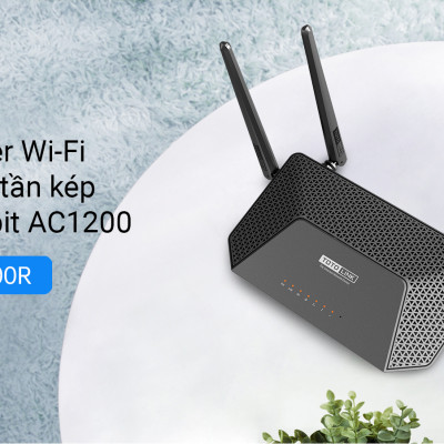 Router Wi-Fi băng tần kép Gigabit AC1200-A3300R_HÀNG CHÍNH HÃNG