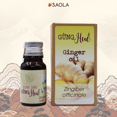 Tinh dầu Gừng Huế 10ml (Ginger oil)