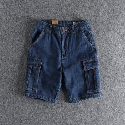 Quần short túi hộp jean_dã ngoại_phượt