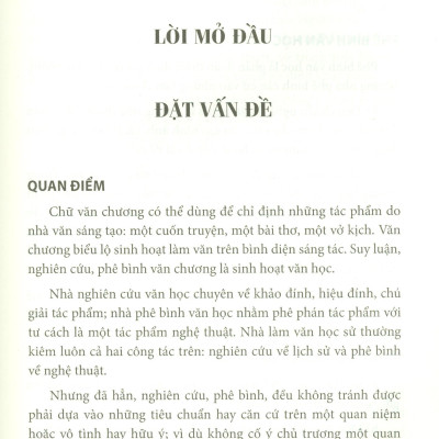 Lược Khảo Văn Học III – Nghiên Cứu Và Phê Bình Văn Học