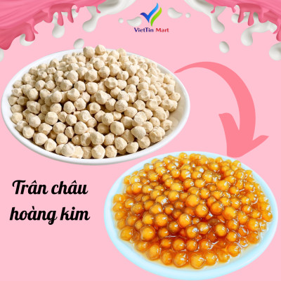 Set Nguyên Liệu Pha Trà Sữa Hoàng Kim (Thành phẩm 30-35 ly) VietTin Mart