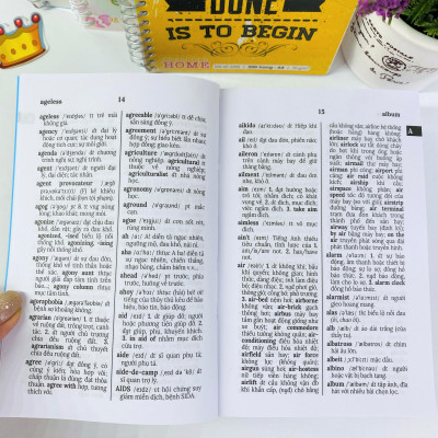 Sách - Từ điển Anh - Việt 155.000 từ (tím hộp B155) - ndbooks