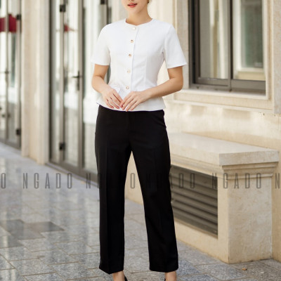 Quần đen ống đứng NGADO
