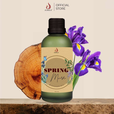 Spring Muse - Tinh Dầu Xông Máy, Tinh Dầu Thơm Phòng Thiên Nhiên 100ml Cao Cấp, Sang Trọng