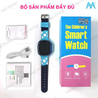 Đồng Hồ Thông Minh cho Trẻ em 6 tuổi, 7 tuổi, 8 tuổi, 9 tuổi, 10 tuổi, 11 tuổi Lắp Sim Độc lập nghe gọi 2 chiều AMA Watch Y92 Chống nước Định vị Wifi độ chính xác cao Hàng nhập khẩu