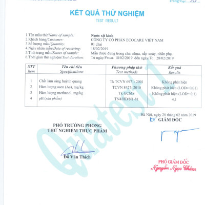 Nước xịt tẩy đa năng hữu cơ Bồ Hòn tinh dầu Quế 500ML thương hiệu Ecocare