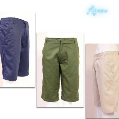 Quần Short Kaki Nam Azuno AZ41 Ống Suông Tặng kèm túi đeo chéo