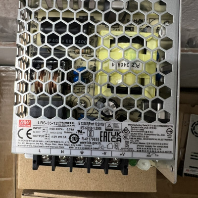 Hàng nhập khẩu chính hãng nguồn Mean Well LRS-35-12