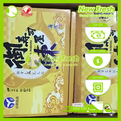 Cá Trích Ép Trứng Osushiya Nhật Bản (Màu Ngẫu Nhiên) - Hộp 2Kg