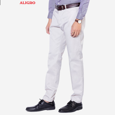 Quần kaki nam màu trắng Aligro ALGK022