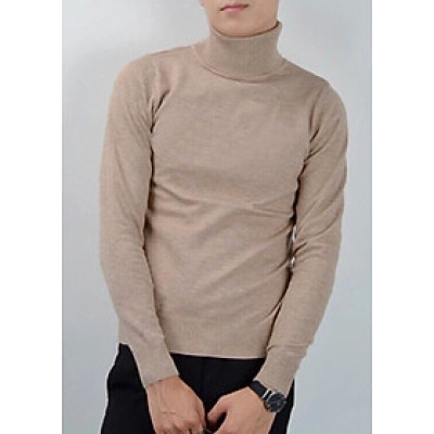 Áo cổ lọ len nam nữ T12