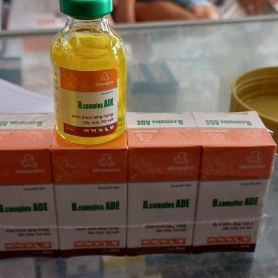 ADE B.COMPLEX TĂNG TRỌNG HEO GÀ VỊT , CHAI 20ML