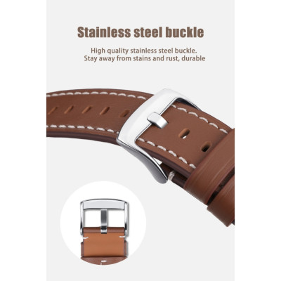 Dây đeo da cho đồng hồ thông minh Xiaomi Redmi Watch 3 Active, Lite / Redmi Watch 5 Lite, Active - Dây đeo smartwatch - Hàng chính hãng