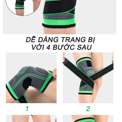 Băng Bảo Vệ Đầu Gối Thể Thao Szone