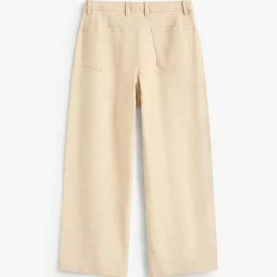 Quần dài khaki nam nhấn ly form Wide leg - RT 10S25PCA006 | ROUTINE CÀ MAU