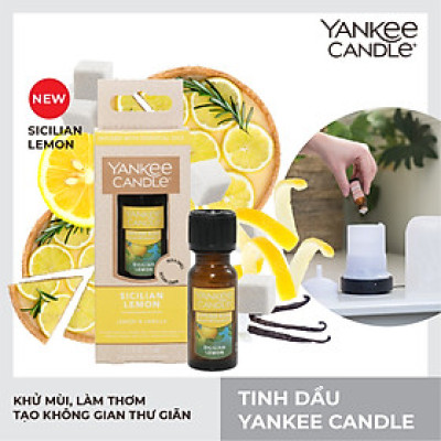 Tinh dầu Yankee Candle - Sicilian Lemon (15ml)