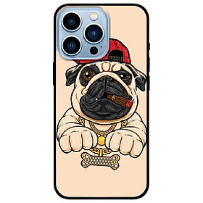 Ốp lưng dành cho Iphone 13 Mini - Iphone 13 - Iphone 13 Pro -  Iphone 13 Pro Max - Pulldog Hiphop Nền Vàng