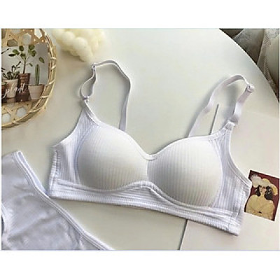 Combo 2  Cái Áo lót học sinh quả tròn, không gọng, phom nhỏ mút đệm mỏng