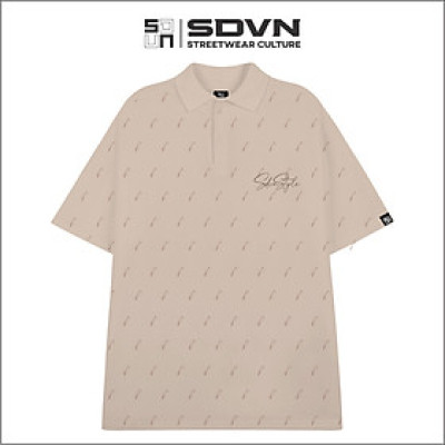 Áo Thun POLO Unisex Form Rộng - Brand Chính Hãng SDVN - LIGHT.NING