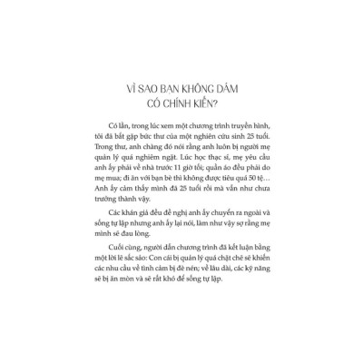 Sách - Tôi Hạnh Phúc Vì Dám Sống Cuộc Đời Của Riêng Mình - MCBooks