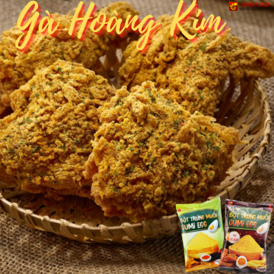 Bột trứng muối Gumi Egg vị cay - Gói 100g - Tomato T&P