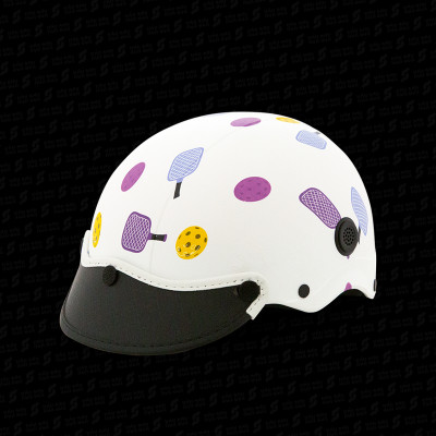 ƯU ĐÃI - Mũ bảo hiểm lỗ thông gió hoa văn chính hãng NÓN SƠN AMP-TR120