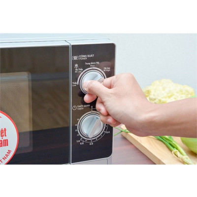 Lò vi sóng Sharp R-205VN-S 20 lít - Hàng Chính Hãng