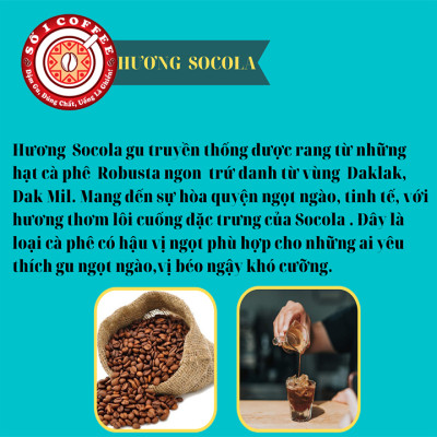 [SỐ 1 COFFEE] Cà Phê Nguyên Chất -  Cà Phê ROBUSTA Hương Socola Nguyên Chất, Loại Cà Phê Rang Xay Pha Máy, Rang Mộc 100% , Ngon Đậm Đà, Đạt Tiêu Chuẩn Xuất Khẩu - Gói 500g