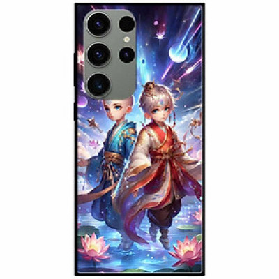 Ốp lưng cho Samsung S21 FE - S23 - S23 Plus - S23 Ultra - S24 - S24 Ultra - Hai Bé Tương Lai - Hàng Chính Hãng