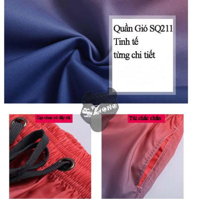 Quần shorts đi biển nam SQ211 4 màu