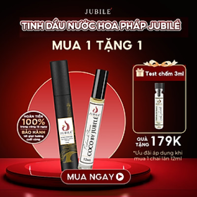 Vs by Jubilé - Tinh dầu nước hoa Pháp nữ Dạng lăn 12ml Thơm Lâu, Sang Trọng, Quyến Rũ