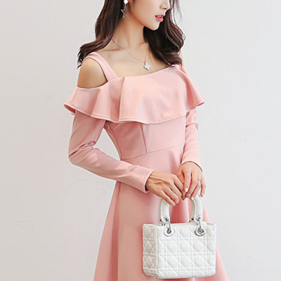 Đầm bệt vai trẻ trung da87