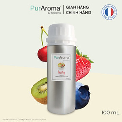 (Đậm Đặc | Chai Lớn) Tinh dầu TRÁI CÂY nguyên chất PurAroma by IMMORTEL - Chính hãng Pháp