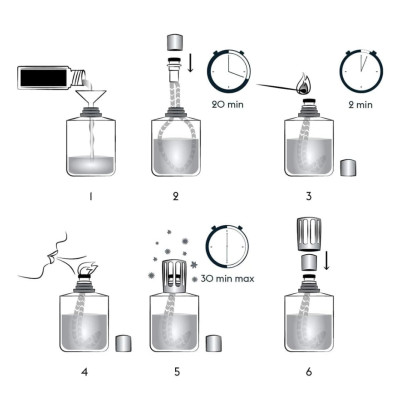 Maison Berger - Bộ đèn xông tinh dầu Prisme Grenat - 2 món - 380ml