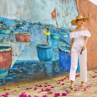 Đồ Bay Jumpsuit Nguyệt DRE132 thời trang thiết kế Hity