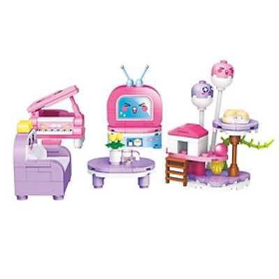 Mô hình xếp hình Xây dựng và Giải trí (KT 49.5x47x51cm) (giao lẻ mẫu ngẫu nhiên) 35016 - QMAN