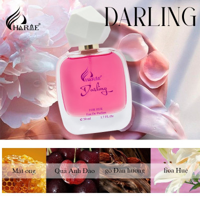 Nước Hoa Nữ CHARME Very Sexy 2024 - DARLING 50ml, Hương Nước Hoa Ngọt Ngào, Âm Áp, Tầng Hương Hoa Huệ, Mật Ong
