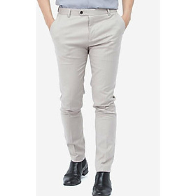 Quần Tây Âu Nam Titishop QTN48 - Xám Nhạt